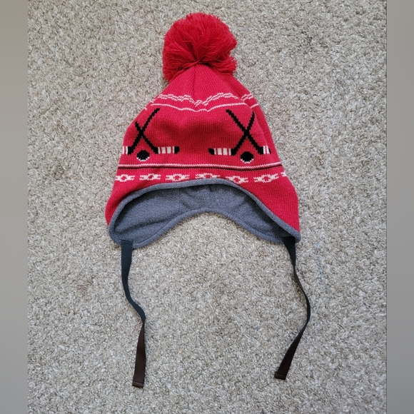 Detroit Red Wings NHL Beanie Hat CCM Authentic Red - Picture 3 of 8